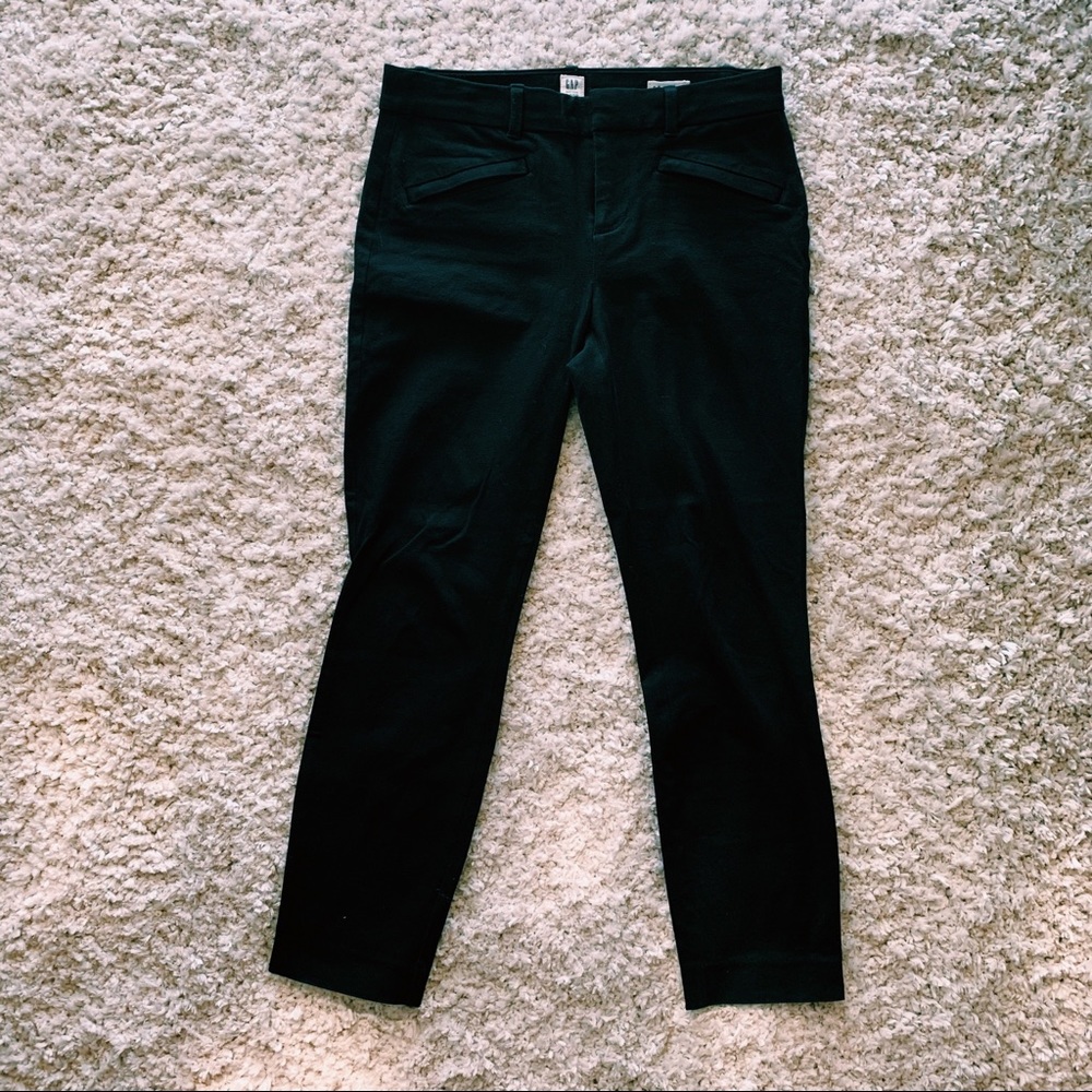 Black Petite Work Pants
